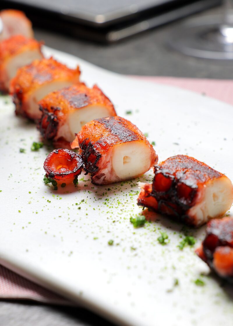 Poulpe Roc d’ici à la plancha, aïoli